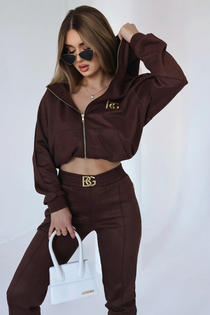 Women tracksuit BG New Essential | Chocolate