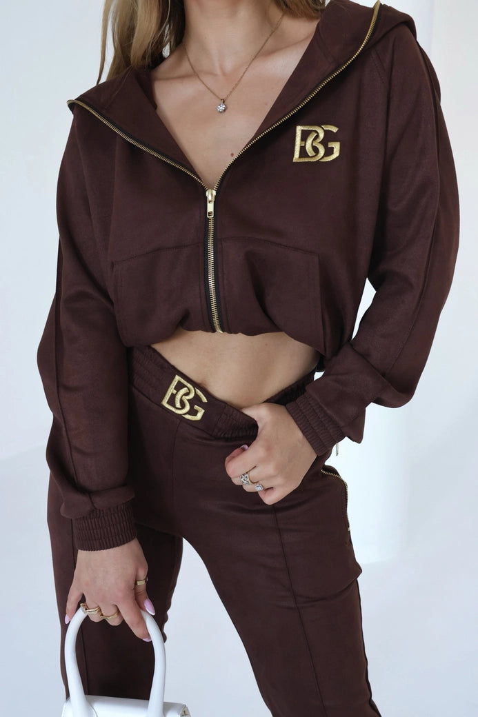 Women tracksuit BG New Essential | Chocolate