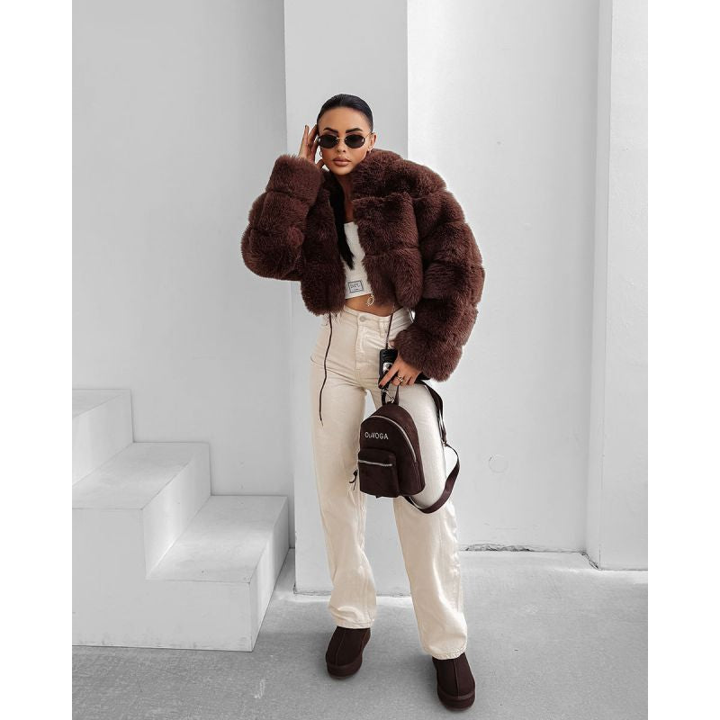 Women Coat Ola Voga | Brown