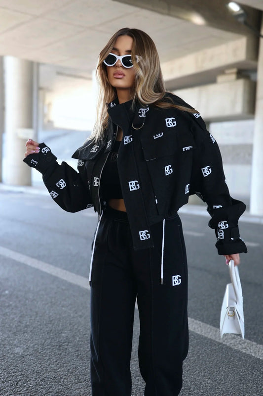 Women Jeans Jacket BG Popcorn | Black