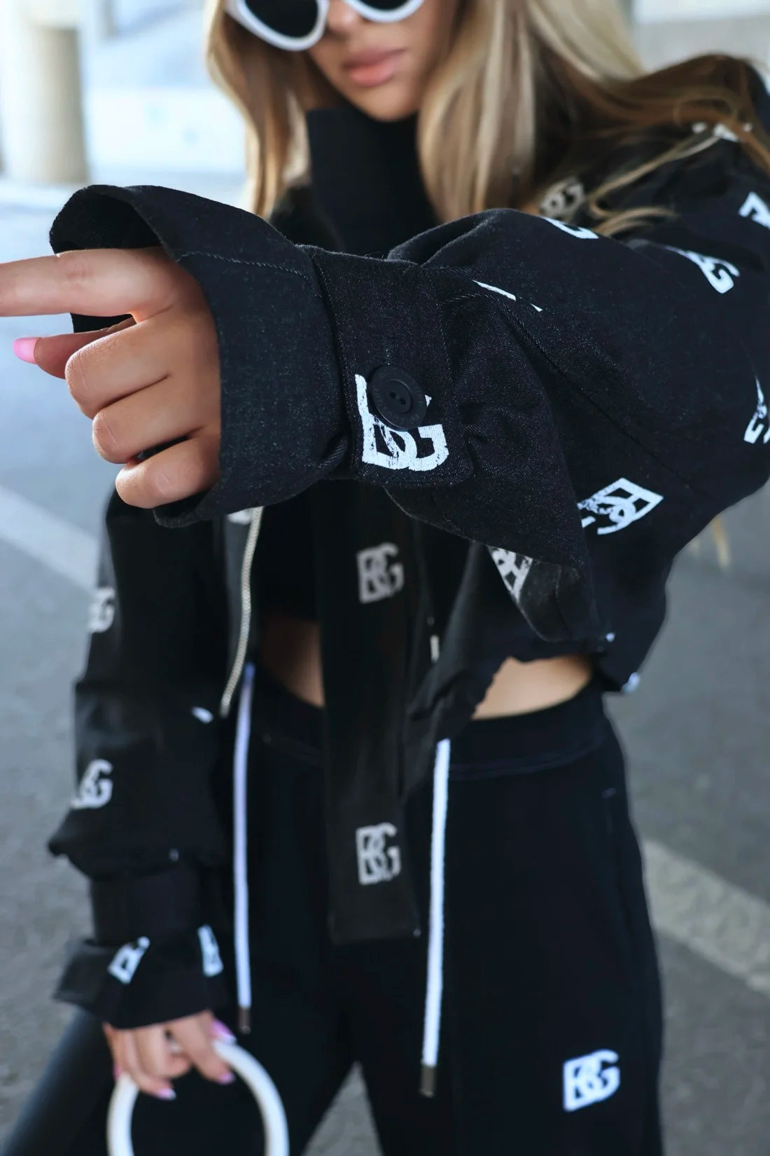 Women Jeans Jacket BG Popcorn | Black