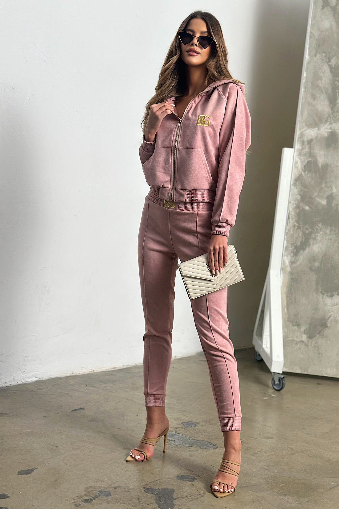 Women tracksuit BG New Essential | Baby Pink