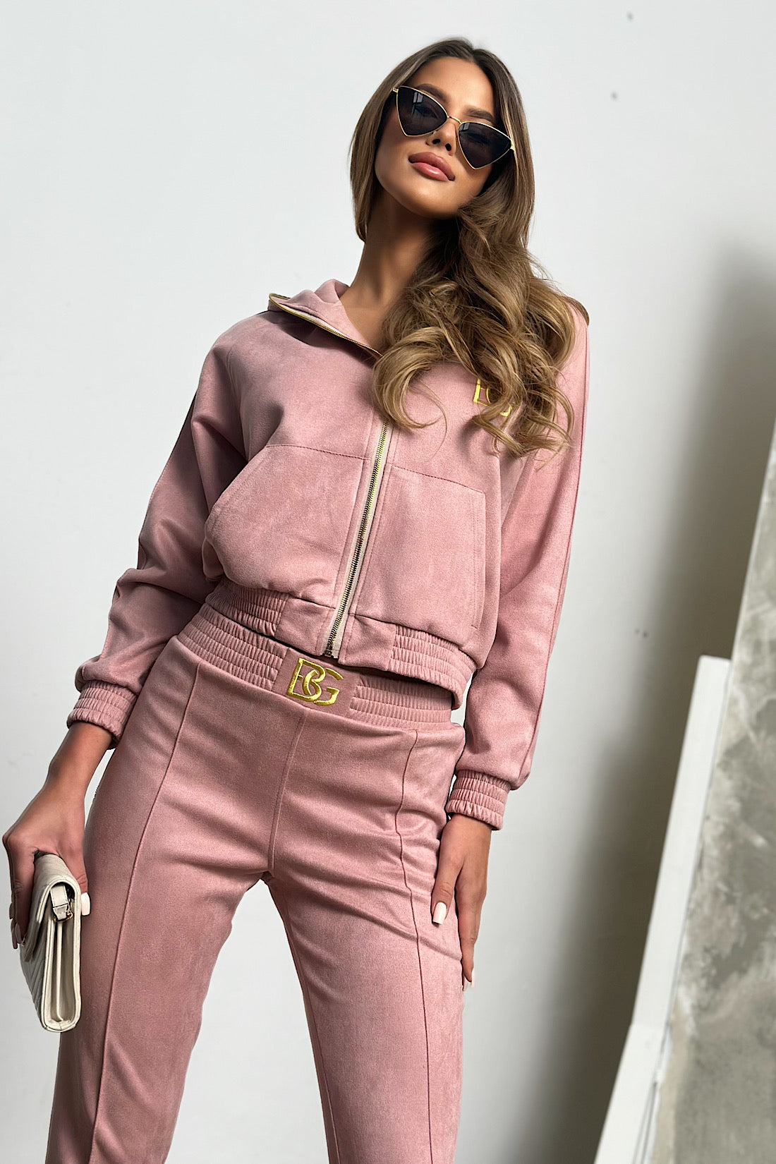 Women tracksuit BG New Essential | Baby Pink